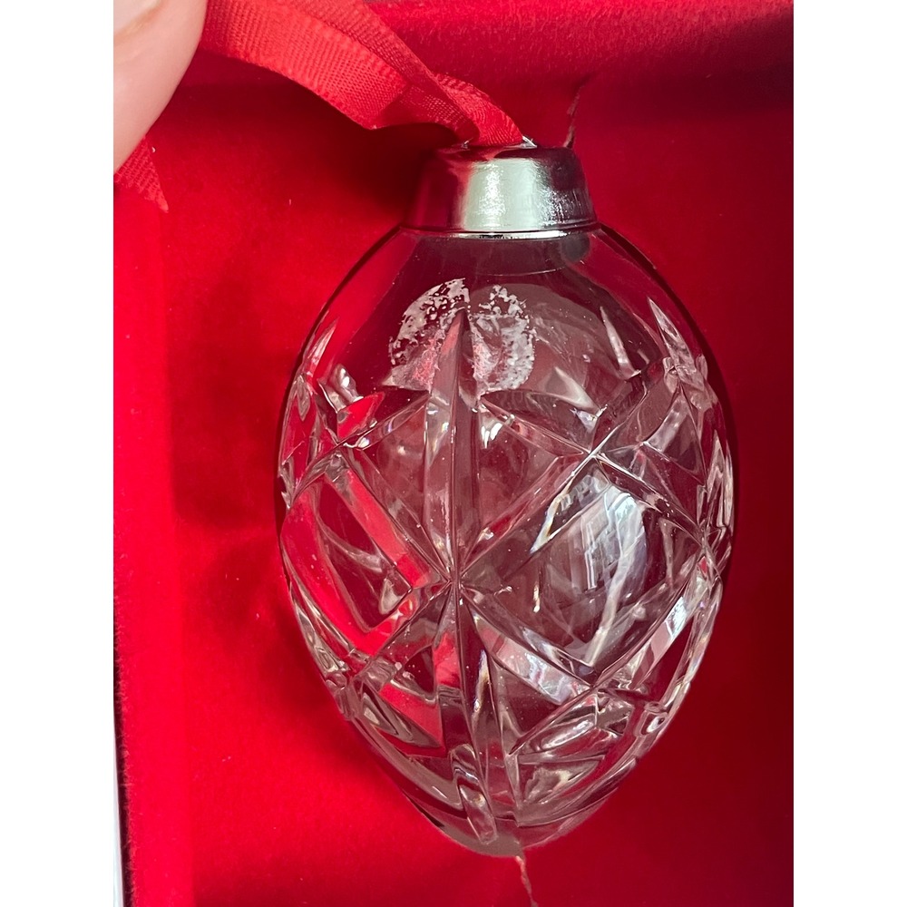 1998 VTG Madison Avenue Crystal Ornament OS Clear Excellent Star Design ORN98R - Picture 5 of 7